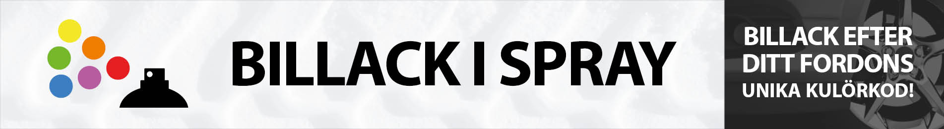 billack på sprayburk billack på sprayburk
